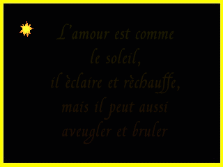 L' amour...